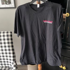 Canvas concert tee shirt